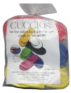 STAR NAIL CUCCIO PEDI SLIPPERS/12 PACK