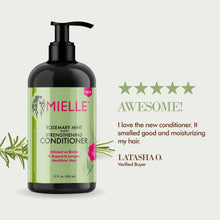 Charger l&#39;image dans la galerie, Après-shampoing Mielle Romarin Menthe 12Oz
