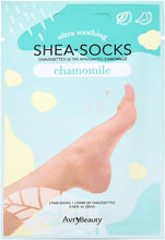 Charger l&#39;image dans la galerie, Lot de chaussettes AvryBeauty au beurre de karité, camomille et lavande (3 pièces)
