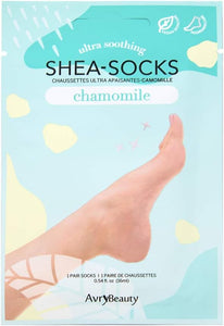 Lot de chaussettes AvryBeauty au beurre de karité, camomille et lavande (3 pièces)