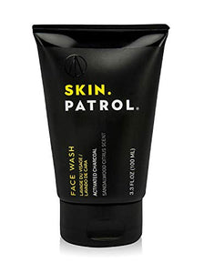 Nettoyant visage au charbon actif Skin Patrol - Sans sulfate (100 ml)