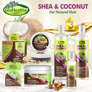 GroHealthy Shea & Coconut Moisture Rich Conditioner 12oz