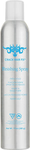 Spray de finition tenue ferme CRACK HAIR FIX - Tenue résistante au vent et à l'humidité et brillance élevée, pour tous types de cheveux (283 g)