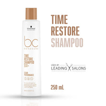 Load image into Gallery viewer, Schwarzkopf BC TIME RESTORE Shampoo 250ML
