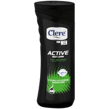 Charger l&#39;image dans la galerie, Lotion corporelle active CLERE For Men - Hydratation hydro-glycérinée - 400 ml
