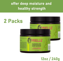 Load image into Gallery viewer, Mielle Rosemary Mint Collection Hair Mask (Pack of 2)
