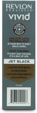 Load image into Gallery viewer, Revlon Realistic Vivid Colour Protein Infused Permanent Color Hair Dye with Color Lock Technology, Jet Black 110ml
