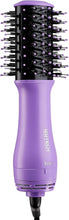Charger l'image dans la galerie, Sèche-cheveux portable 2 en 1 TORO avec brosse volumisante (violet)
