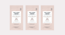 Load image into Gallery viewer, Voesh Collagen Socks With Argan Oil - 3 Pack
