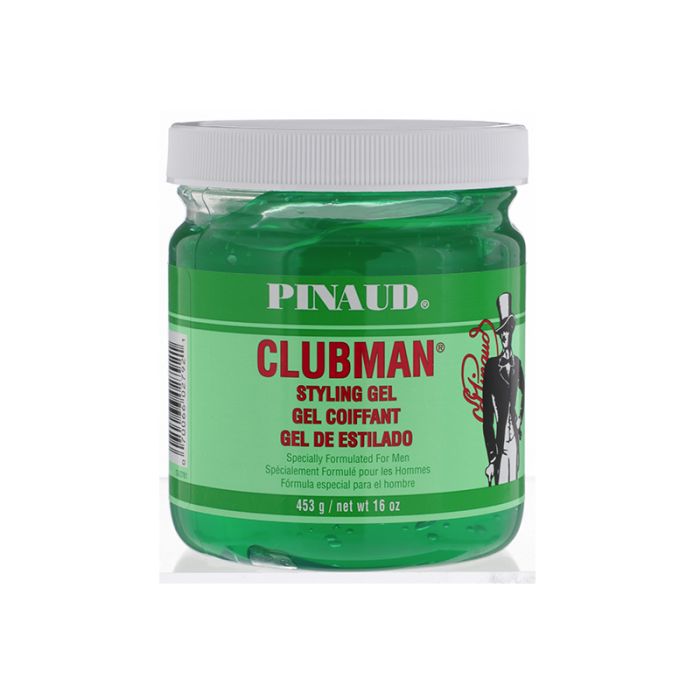 Gel coiffant Clubman Pinaud - Spécialement formulé pour les hommes, 453 g