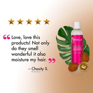 Shampoing exfoliant à l'huile de mongole MIELLE ORGANICS 8 oz