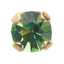 Load image into Gallery viewer, SYSTEM 75 7514-3108  3MMAUG. PERIDOT Y/G 14K
