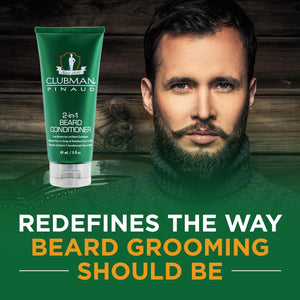 CLUBMAN 2 EN 1 APRÈS-SHAMPOING À BARBE 3 OZ