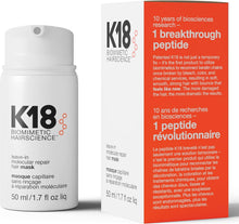 Load image into Gallery viewer, K18 LEAVE-IN MOLECULAR REPAIR HAIR MASK 50ML
