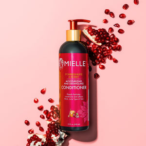 Après-shampoing hydratant et démêlant à la grenade et au miel de Mielle Organics