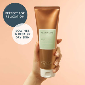 LOTION VÉGÉTALIENNE VELOURS DE LUXE VOESH - Concombre frais 8,5 oz, 1 ct.