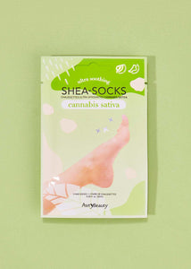 AvryBeauty Shea Butter Socks - Cannabis Sativa