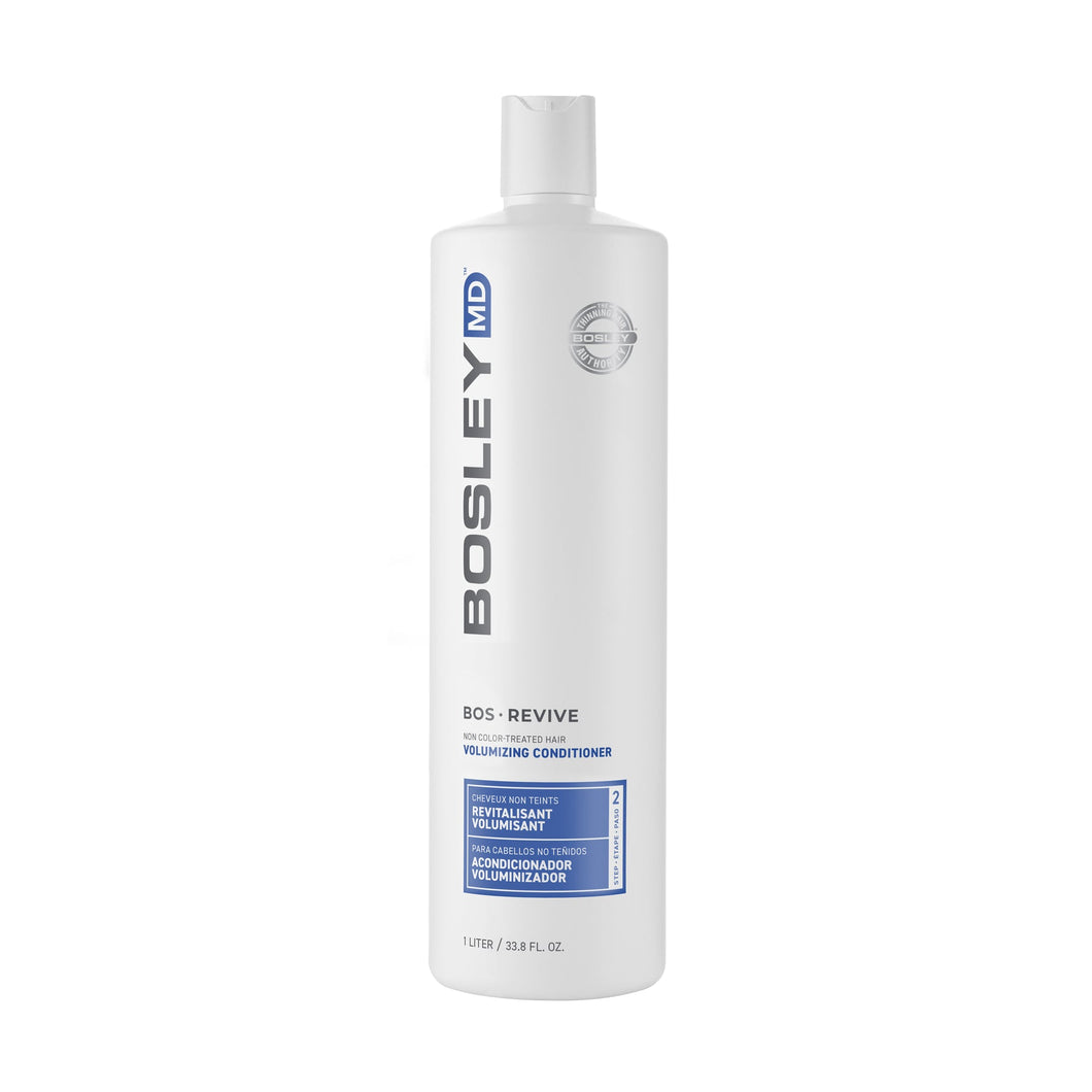 Après-shampoing volumateur pour cheveux non colorés Bosrevive, 33,8 oz