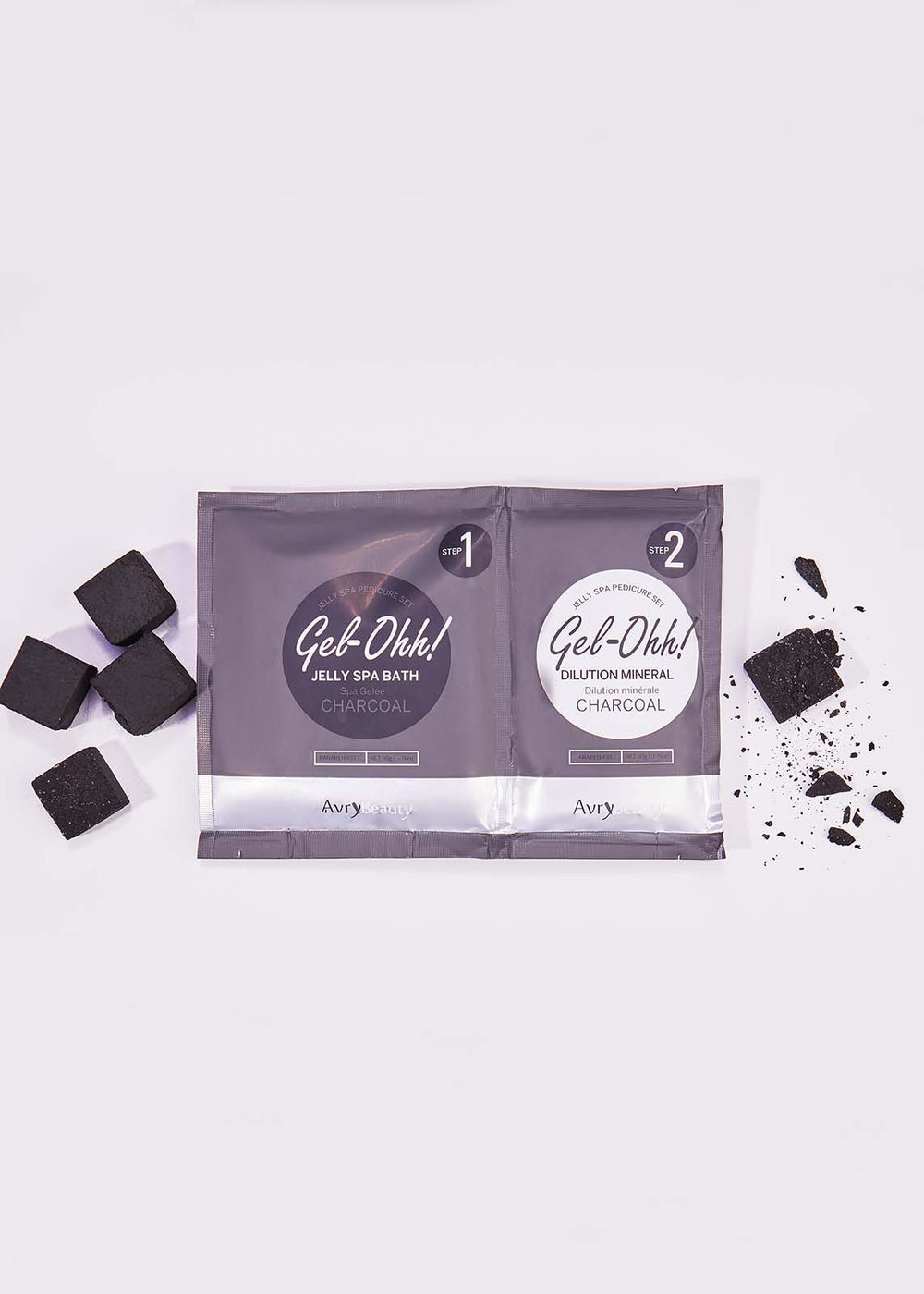 AvryBeauty Gel-Ohh Jelly Spa - Charcoal, 1 ct.