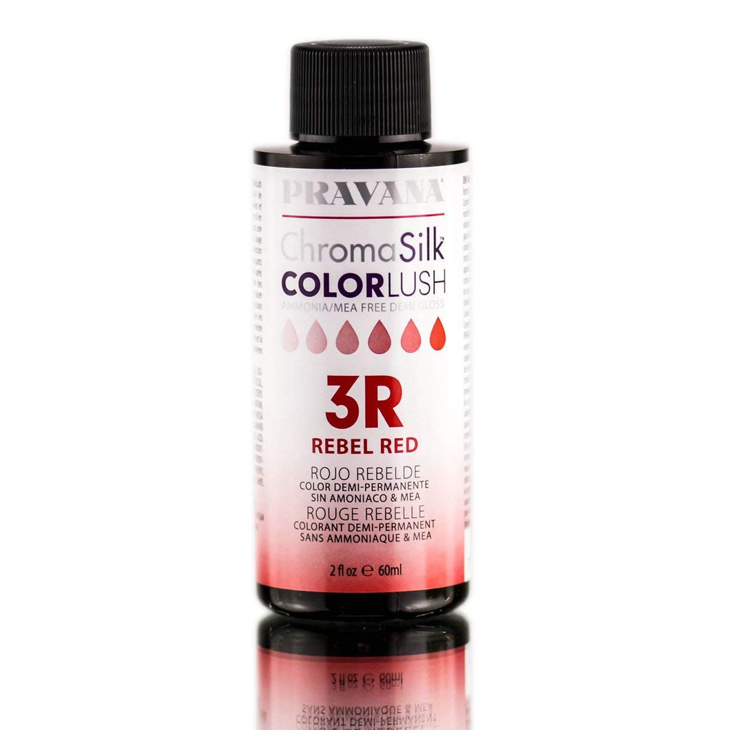 Pravana ChromaSilk ColorLush Demi Gloss - Rebel Red / 3r