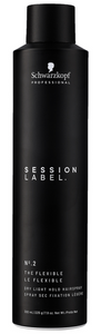 Schwarzkopf SESSION LABEL THE FLEXIBLE DRY LIGHT HAIRSPRAY 300ML