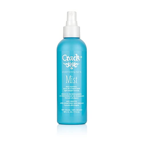 Crack : Spray anti-frisottis amélioré, après-shampoing sans rinçage, aide au coiffage, formule légère, 170 g