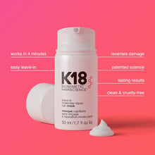 Load image into Gallery viewer, K18 LEAVE-IN MOLECULAR REPAIR HAIR MASK 50ML
