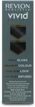 Load image into Gallery viewer, Revlon Realistic Vivid Colour Protein Infused Permanent Color Hair Dye with Color Lock Technology, Jet Black 110ml

