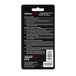 Grilles et cutter de rechange BabylissPRO pour FOILFX02 (doré) - FXRF2G