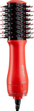 Charger l'image dans la galerie, Sèche-cheveux portable 2 en 1 TORO avec brosse volumisante (rouge corail)
