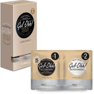 Gel de bain spa Avry Gel-Ohh (lait et miel), paquet de 30