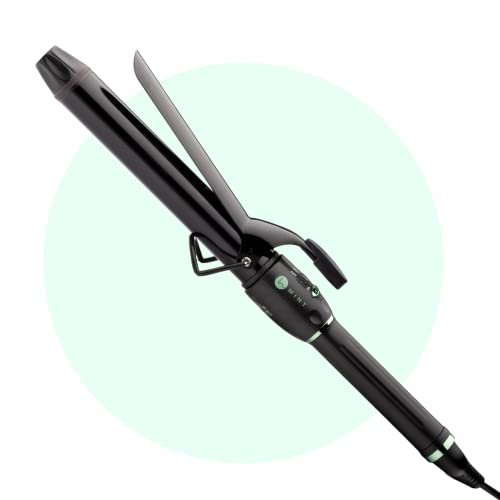 MINT Extra Long Curling Iron 1.25 Inch for Easy Long-Lasting Curls | Professional Hair Curler/Waver for Beach Waves, Curls and Volume | Long Ionic Ceramic Tourmaline Barrel | Auto Shut Off Dual Voltage