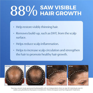 Après-shampoing volumisant pour cheveux non colorés Bosrevive 10,1 oz