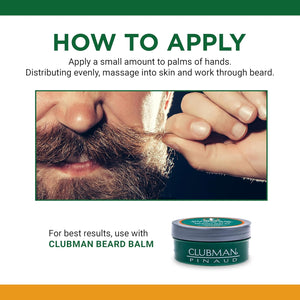 CLUBMAN 2 EN 1 APRÈS-SHAMPOING À BARBE 3 OZ