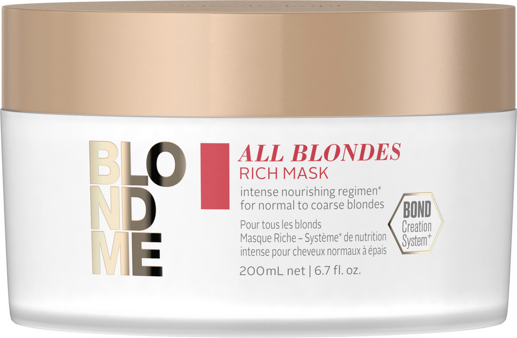 Schwarzkopf BLONDME ALL BLONDES RICH MASK 200ML