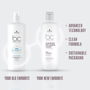 Schwarzkopf BC DEEP CLEANSING Shampoo 1L