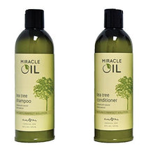 Charger l&#39;image dans la galerie, Coffret Shampoing et Après-shampoing à l&#39;huile d&#39;arbre à thé Earthly Body Miracle Oil

