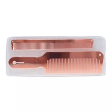 Charger l&#39;image dans la galerie, Lot de 2 peignes métalliques BabylissPRO ROSEFX - BCOMBSET2RG
