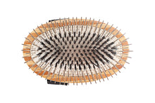 Charger l&#39;image dans la galerie, Bass Brushes | Le toilettage hybride | Brosse brillance et soin pour animaux | Brosse brevetée et primée | Poils naturels + tige en alliage | Manche en bambou pur | Grand ovale | Finition décapée | Modèle A5-SB

