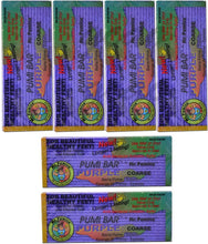 Charger l'image dans la galerie, Mr. Pumic Purple Pumi Bar (pack de 6) : dissolvant de callosités extra-grossier, pierre de pédicure et brosse à lime pour pieds pour des pieds et des talons lisses, 6 unités
