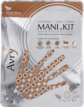 Charger l&#39;image dans la galerie, Kit de manucure tout-en-un AvryBeauty avec gants au beurre de karité, 1 ct.
