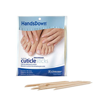 GRAHAM Handsdown Birchwood Cuticle Sticks, 4"