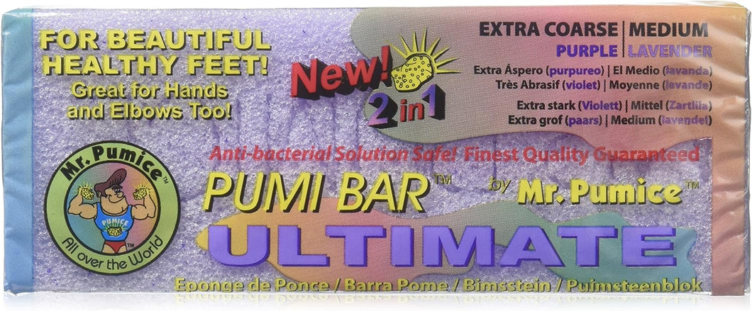 Mr. Pumice Ultimate pumi bar - 1 barre de pierre ponce (grossière/moyenne)