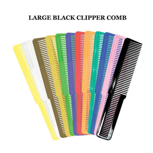 WAHL LARGE BLACK CLIPPER CUT COMB