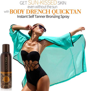 (6 Pack) BODY DRENCH Quick Tan Bronzing Spray - Medium Dark by Body Drench