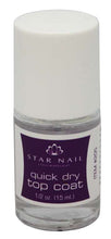 Load image into Gallery viewer, STAR NAIL QUICK DRY TOP COAT 1/2 OZ.
