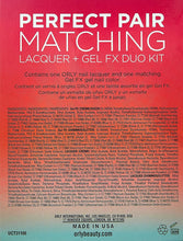 Charger l&#39;image dans la galerie, Kit Duo Vernis et Gel Orly Perfect Pair, Rose Bare
