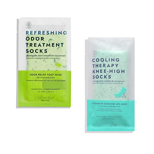 Voesh Cooling and Odor Relief Socks 2 Pack