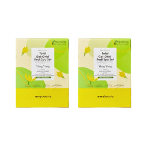 AvryBeauty Total Gel-Ohh! Pedi Spa Set - Ylang Ylang - 2 Pack