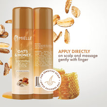 Charger l&#39;image dans la galerie, Stick apaisant pour le cuir chevelu à l&#39;avoine et au miel Mielle Organics
